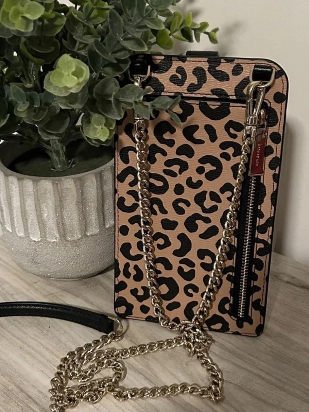 Kate Spade Leopard Print Crossbody Bag - NWOT